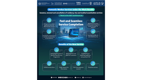 MoHRE launches Domestic Worker Services on the Work Bundle platform