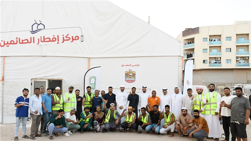 In the Month of Giving.. MoHRE Embodies the Spirit of Solidarity with Iftar Campaign for Fasting Workers