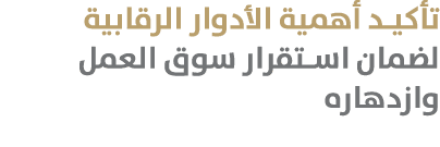 تأكيد أهمية الأدوار الرقابية لضمان استقرار سوق العمل وازدهاره 