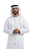 Portrait of an arab man.