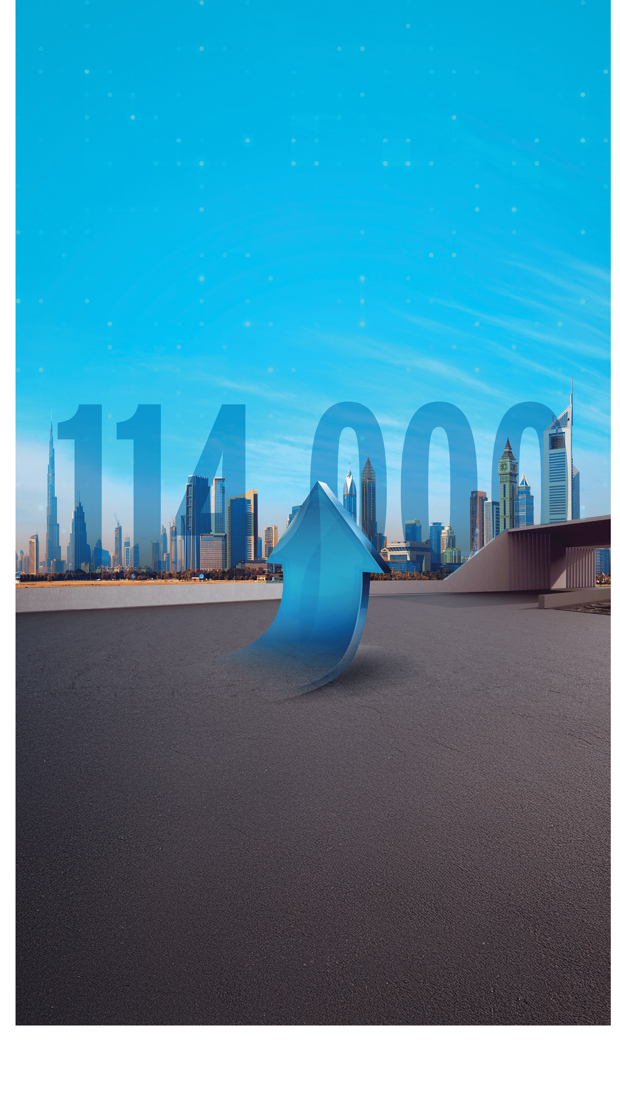 dubai view from the land