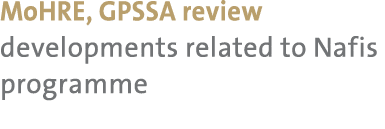 MoHRE, GPSSA review developments related to Nafis programme 