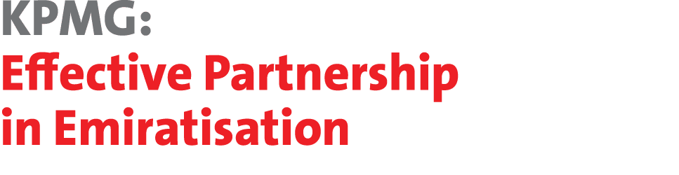 KPMG: Effective Partnership in Emiratisation 