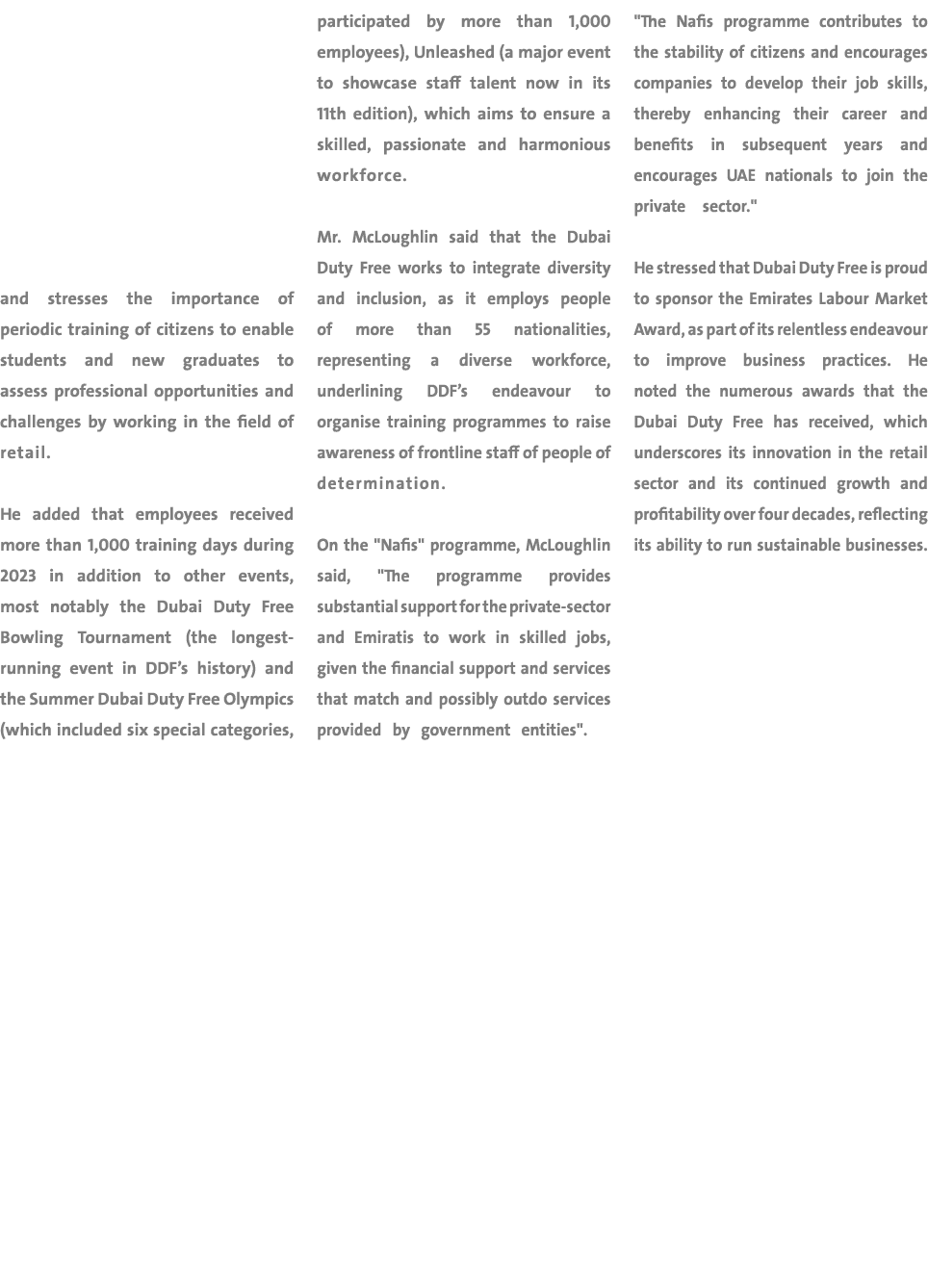 and stresses the importance of periodic training of citizens to enable students and new graduates to assess professio...