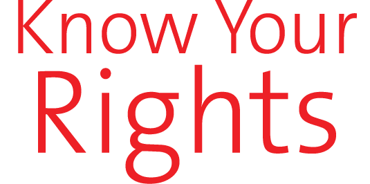 Know Your Rights