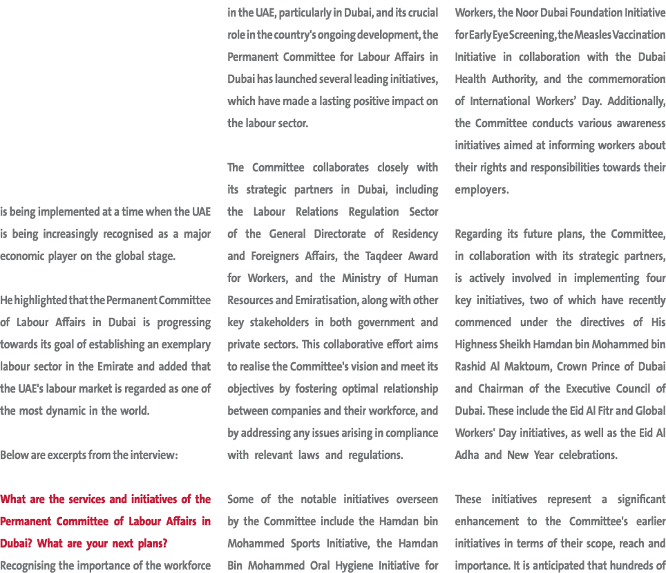 is being implemented at a time when the UAE is being increasingly recognised as a major economic player on the global...