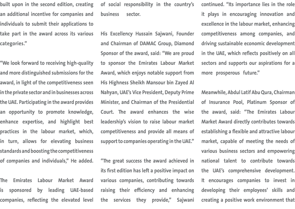 built upon in the second edition, creating an additional incentive for companies and individuals to submit their appl...