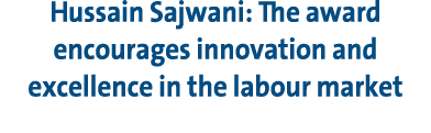 Hussain Sajwani: The award encourages innovation and excellence in the labour market