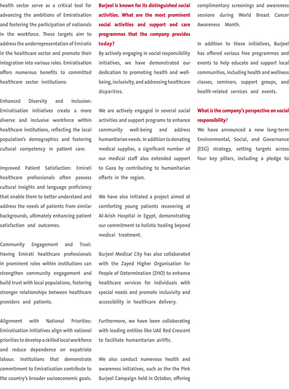 health sector serve as a critical tool for advancing the ambitions of Emiratisation and fostering the participation o...