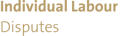 Individual Labour Disputes